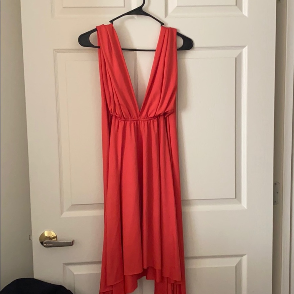 Peach Bridesmaid Dress